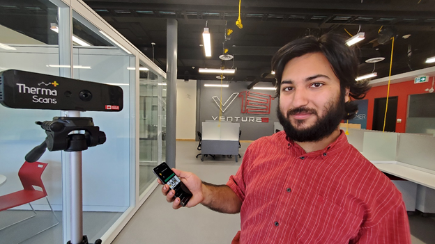 photo attached of CEO, ThermaScans Alexander Papanicolaou