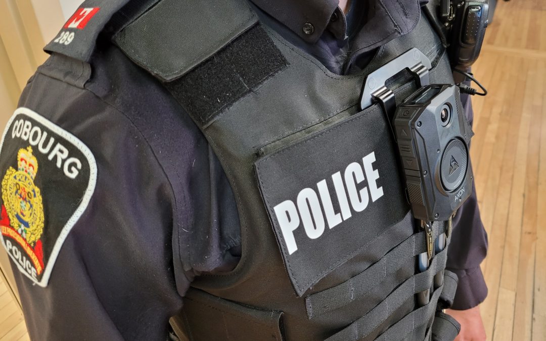 body worn camera on police vest